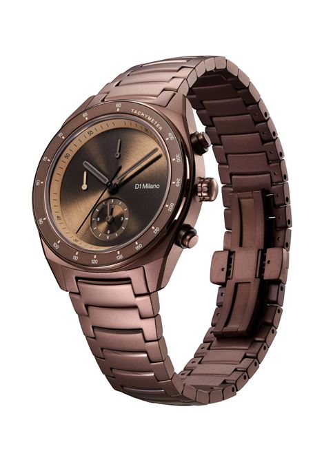 Orologio Cronografo 40 mm Essential Brown D1 MILANO | D1-CHBJ22